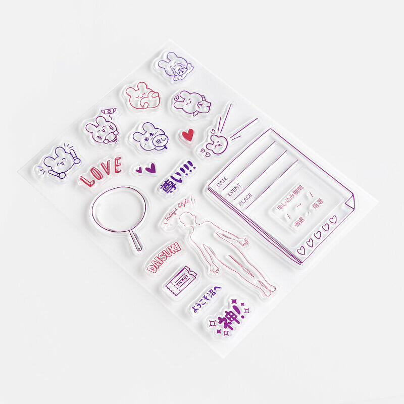 活動  +Clear Stamp 透明印章組 ｜日本BGM