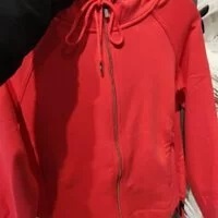 [S] ARMANI EXCHANGE ZIP UP HOODED SWEATSHIRT,RED, 7VYM06YJE5Z-1476 (SAX69)