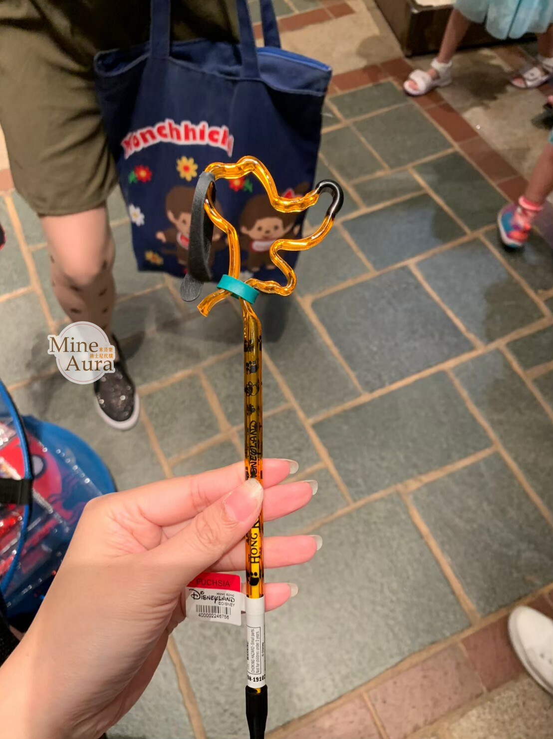 布魯托 Pluto 彩色配色 簍空 造型筆 圓珠筆 -香港迪士尼樂園