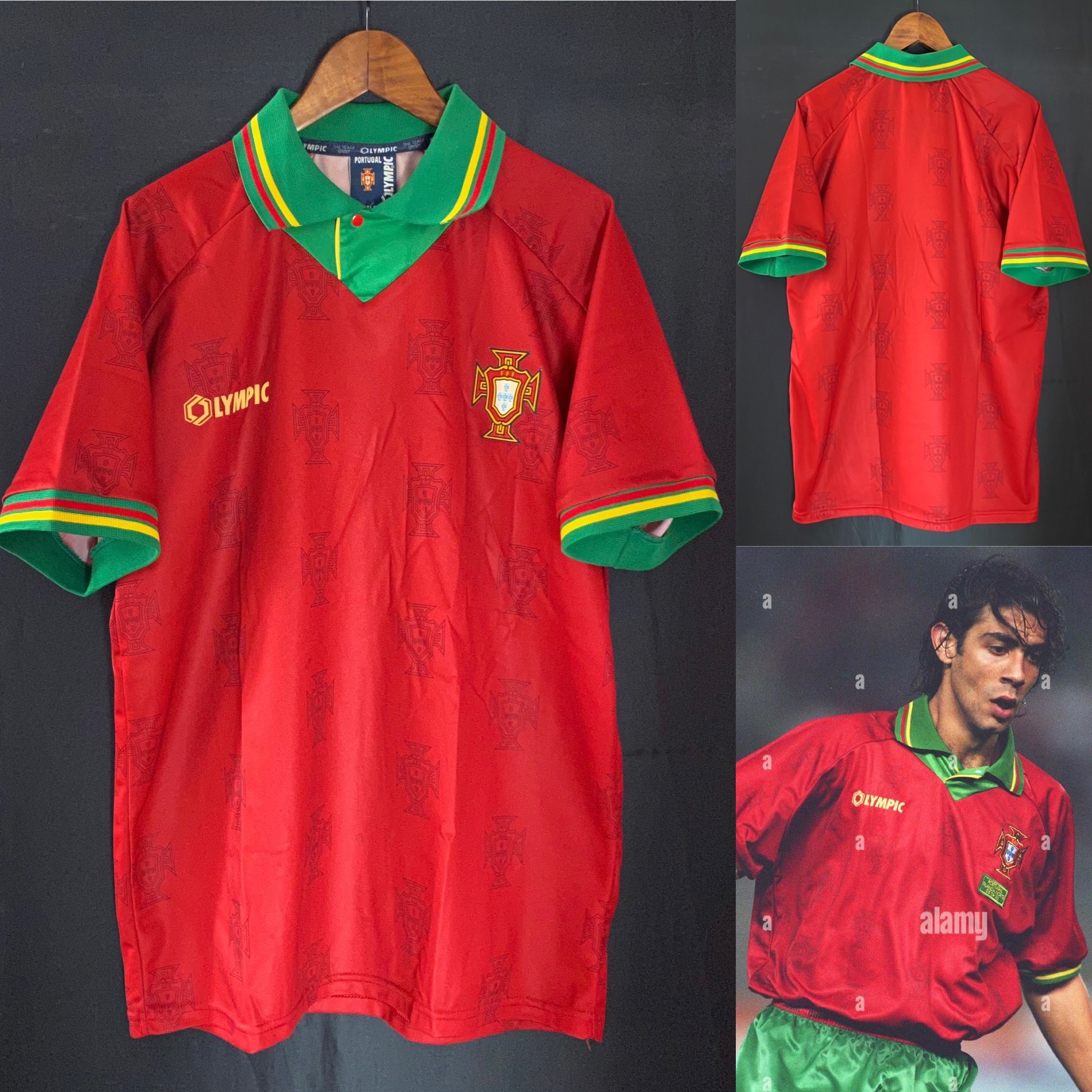 葡萄牙 1994-1995 Olympic 主場球衣