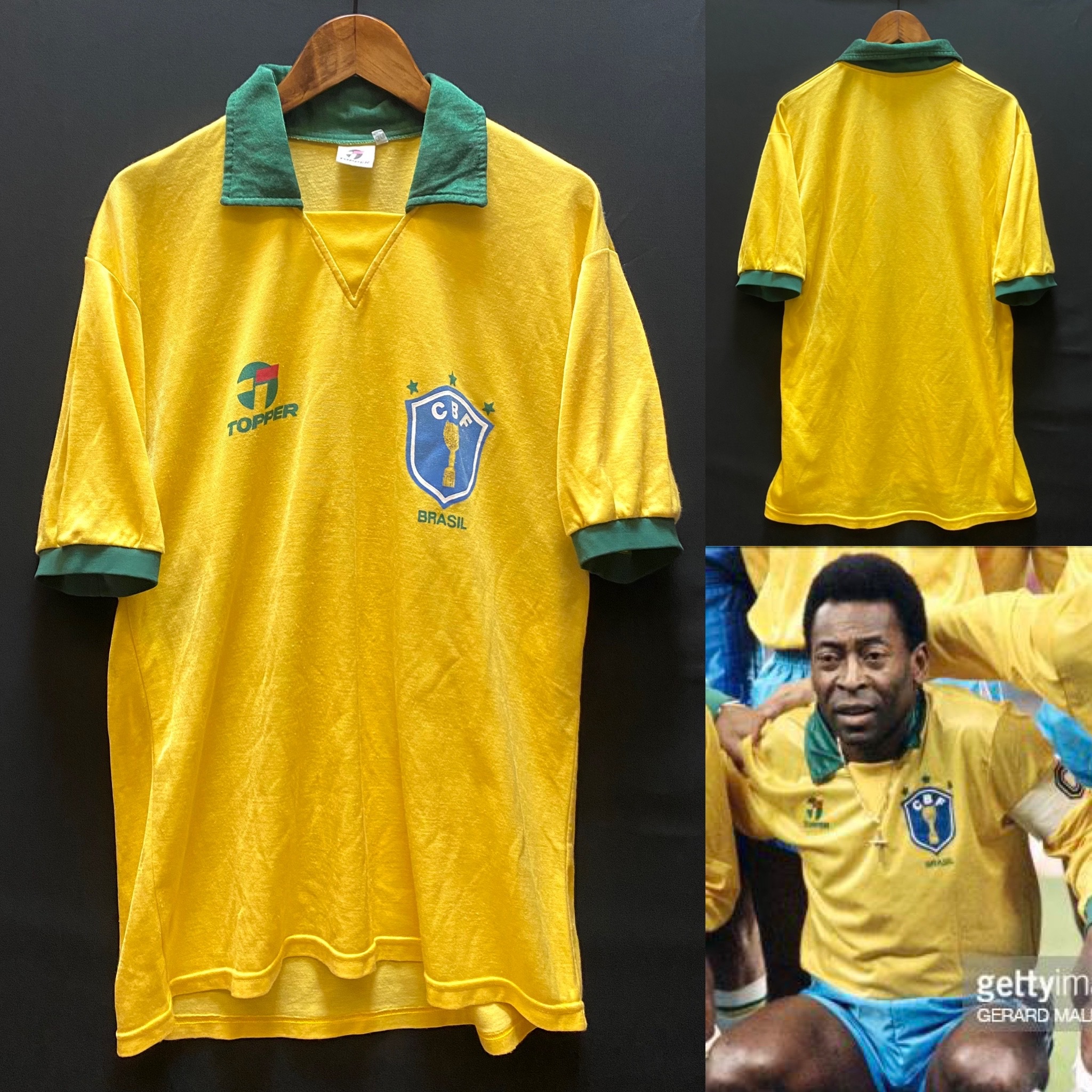 巴西 1990 世界杯 Topper 主場球衣