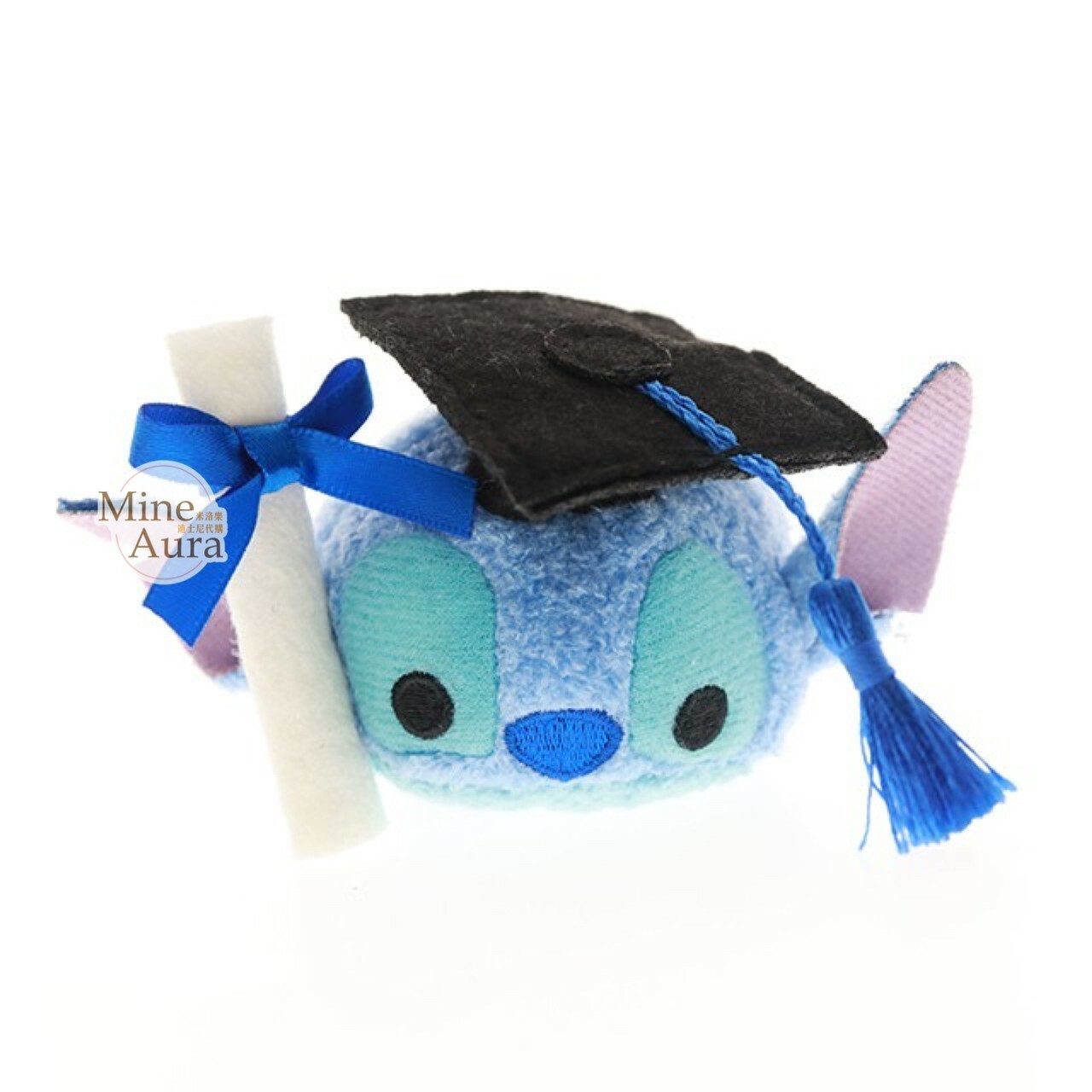 TSUM TSUM 畢業學士服造型 史迪奇 Stitch 迷你公仔 娃娃 星際寶貝 Lilo & Stitch -香港迪士尼樂園