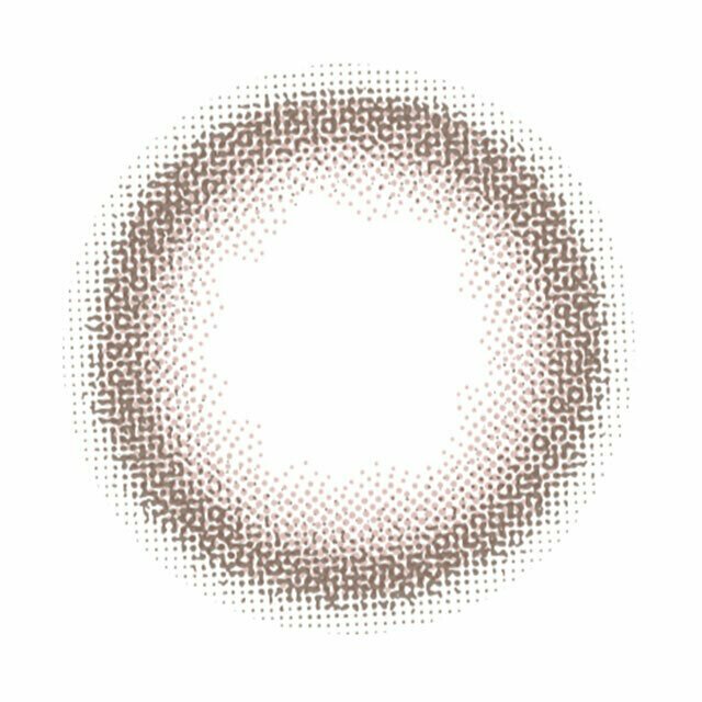 [預訂] Chu's me 1 Month Peach Brown 粉紅香檳 有色每月抛棄隱形眼鏡｜每盒2片