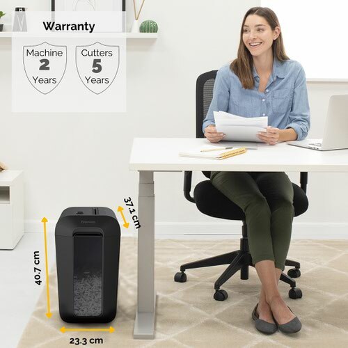 [會員$1298] Fellowes LX65 碎紙機 粒狀 4x40mm 粒狀 (10張70gsm紙) [60Cs升級版]