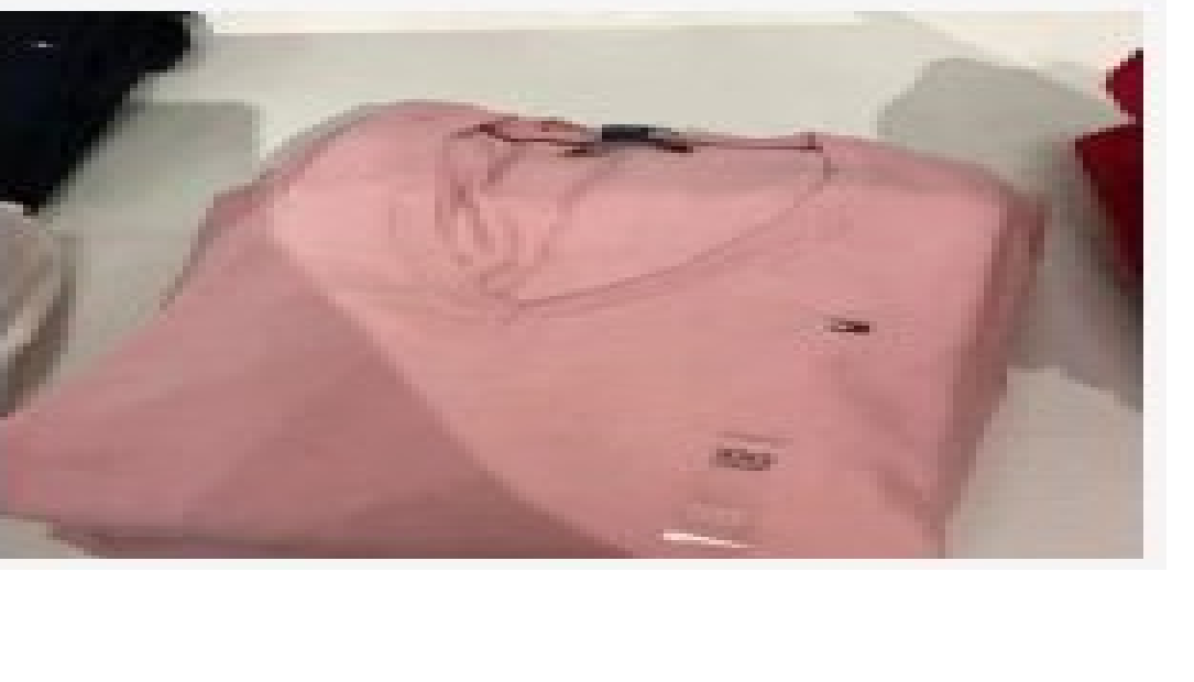[S] TOMMY HILFIGER SOLID V-NECK SWEATER,GLACIER PINK, 76J3283-660 (STH76)