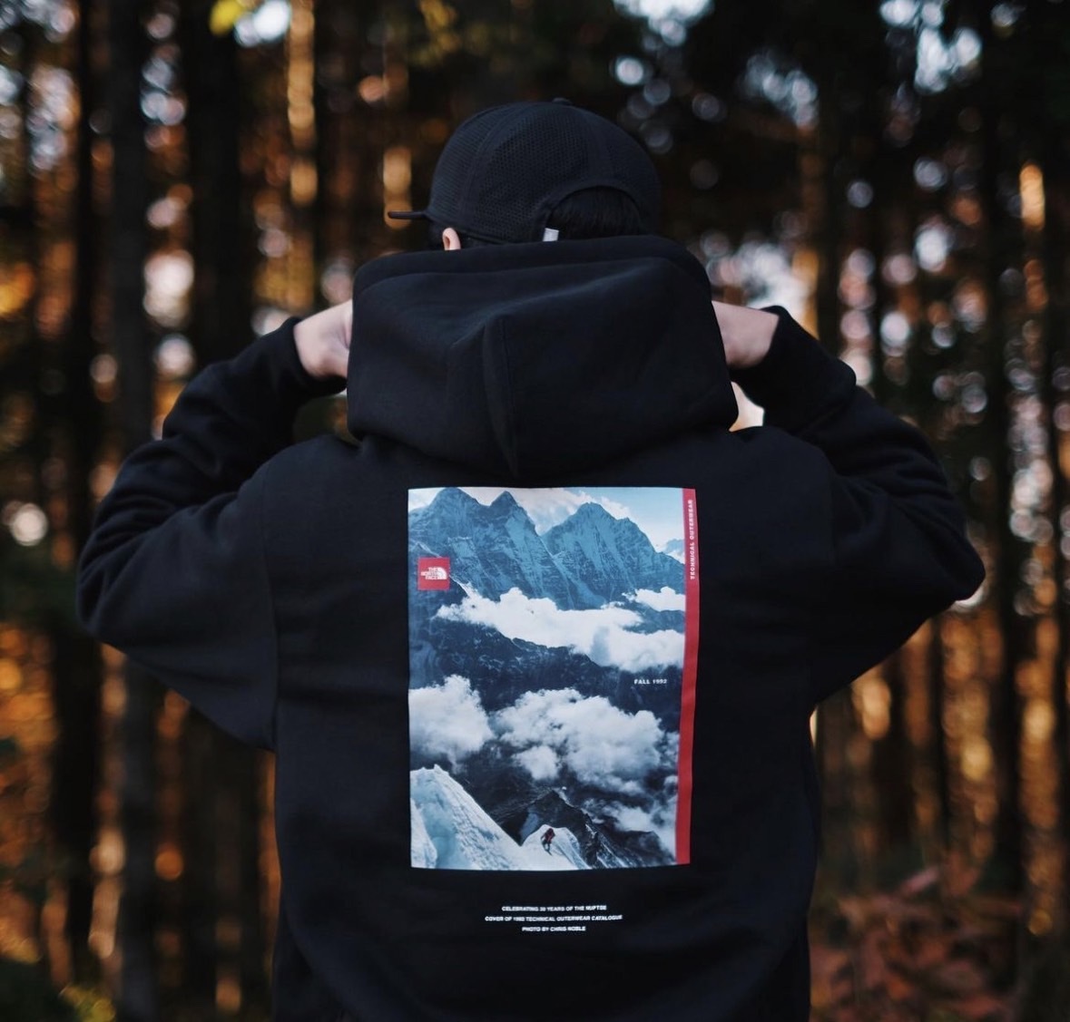 日本TNF 30周年重磅帽T