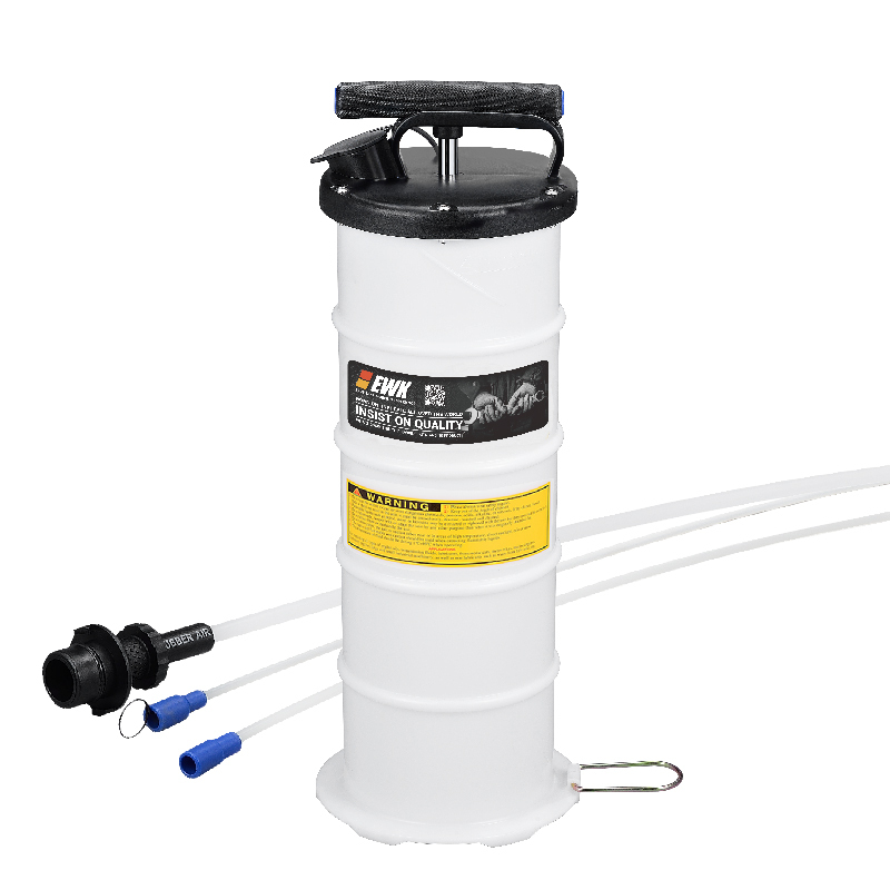 8MILELAKE Kit de bomba extractora neumática de aceite y líquido de aire de  6L, dispensador de sistema de recarga ATF bidireccional de transmisión