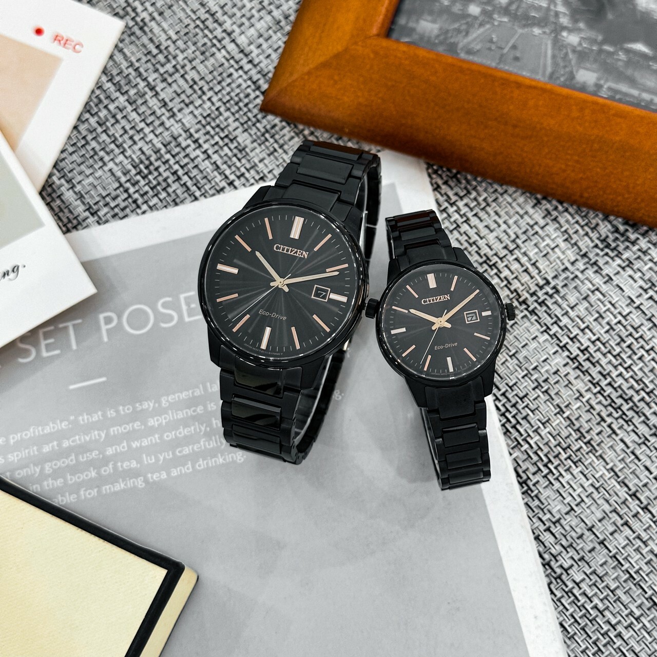 【CITIZEN】PAIR BM7527-89E (39.2mm) / EW2597-86E (29.2mm)  Modern Watch