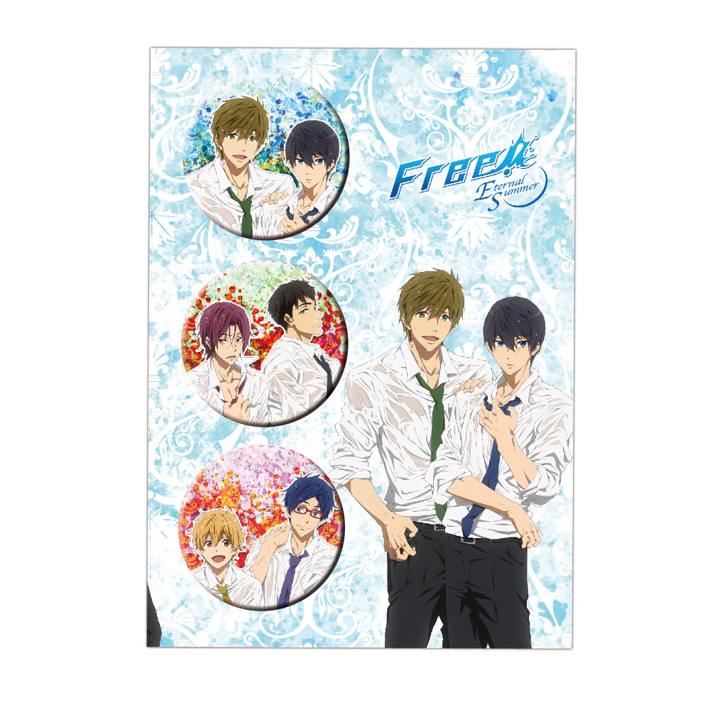 Free!ES-胸章組-好友組合