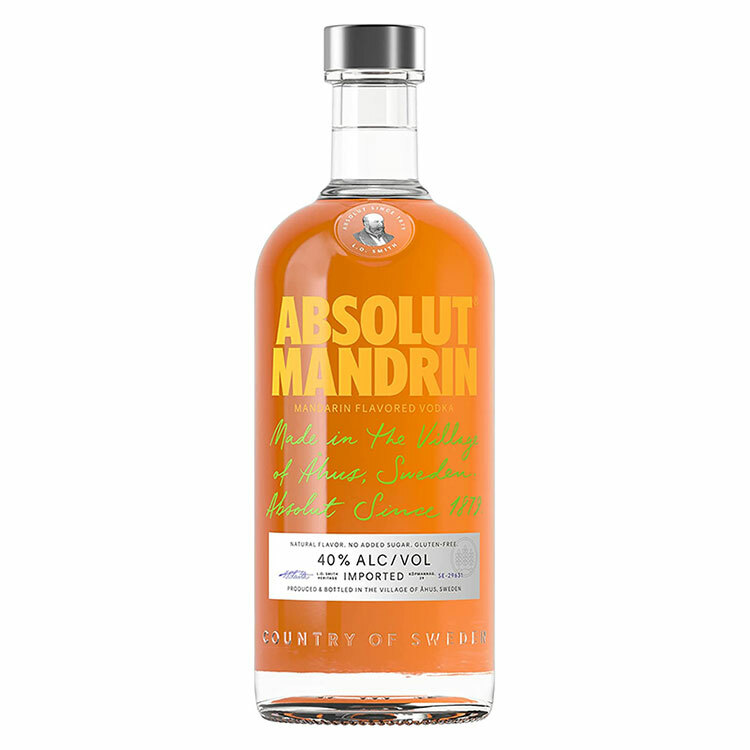 Absolut Mandrin Vodka  750ml