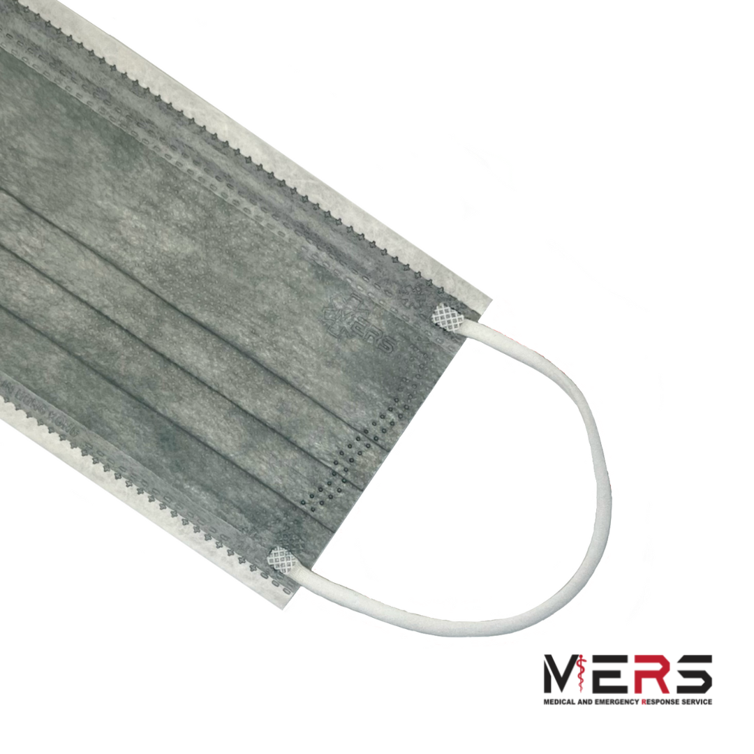 MERS Pro Mask(160mm M-cutting)醫護口罩 - 墨灰