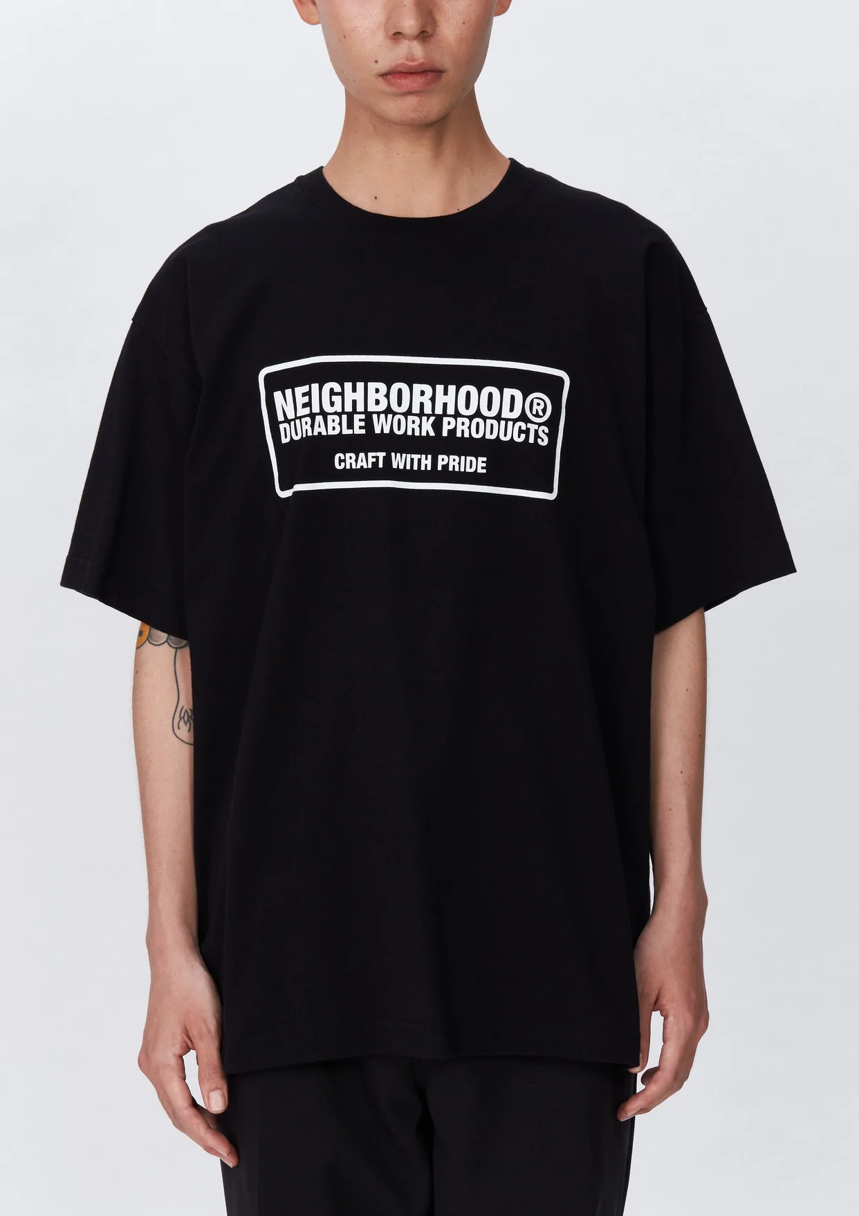 NEIGHBORHOOD NH-12 TEE 短袖T恤黑色222PCNHST12BK