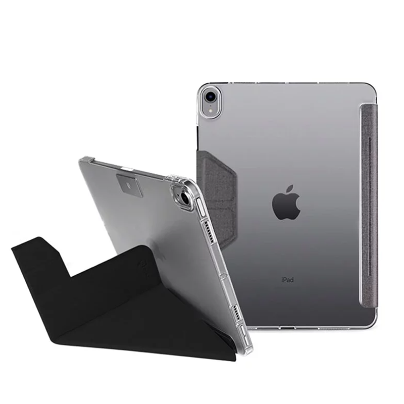 【JTLEGEND】iPad mini 2021 Amos 8.3吋 相機快取多角度折疊布紋皮套