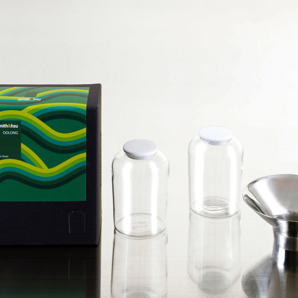 桂花金萱茶罐漏斗禮盒組