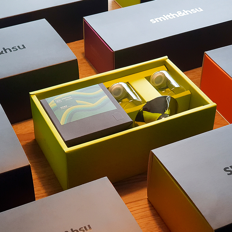 桂花金萱茶罐漏斗禮盒組