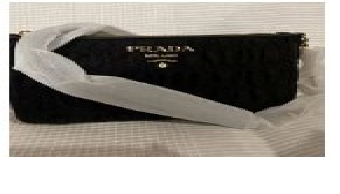 [S] PRADA BANDOLIERA TESSUTO GAUFRE,NERO, 8056180744175 (SPD20)