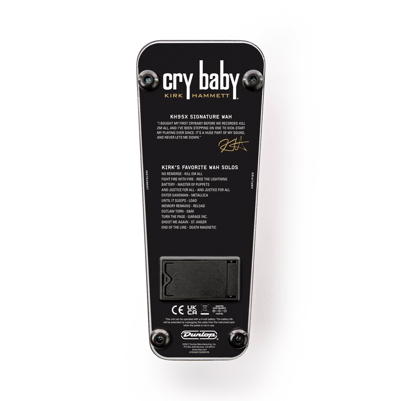MXR KH95X KIRD HAMMETT WAH 【宛伶樂器】