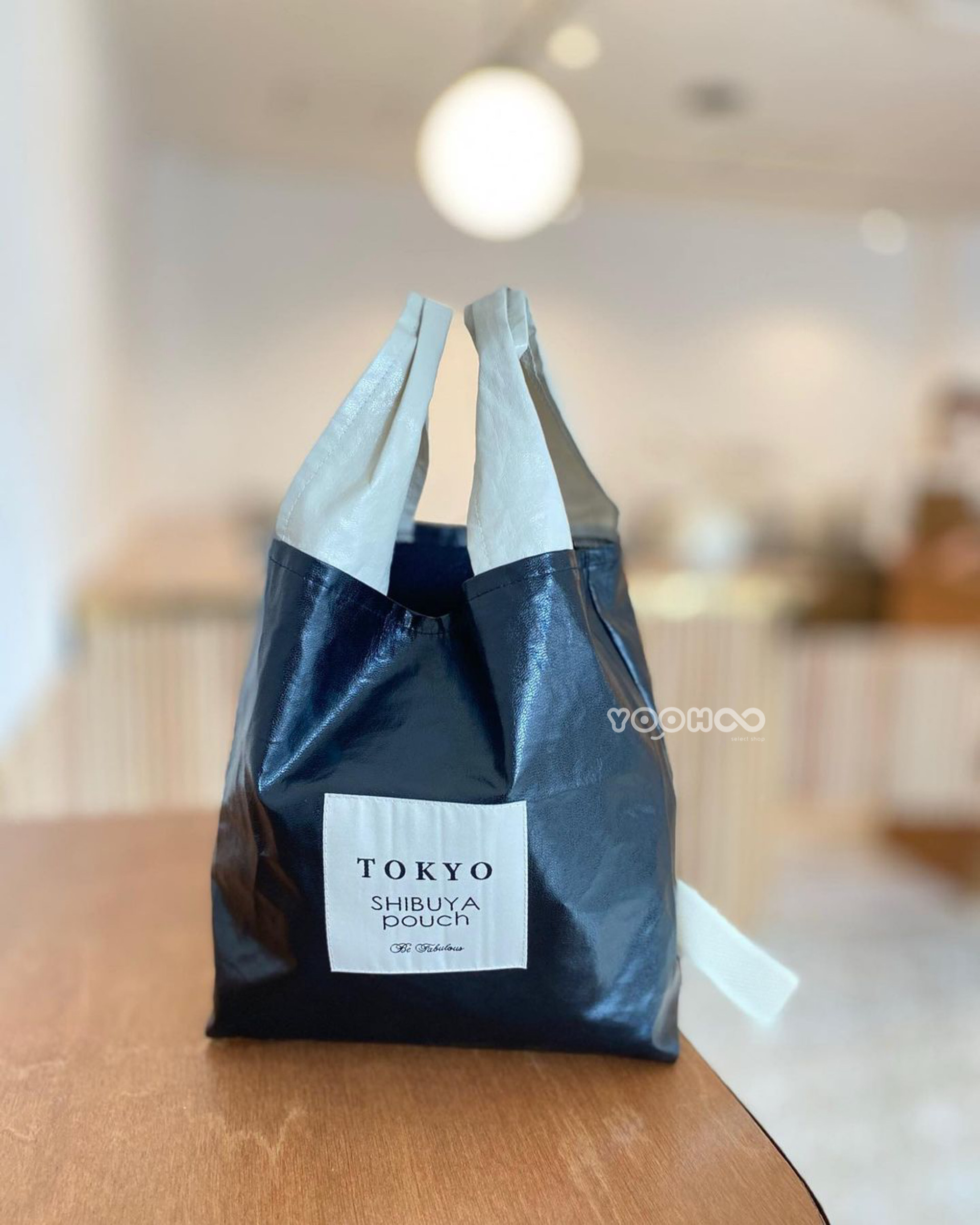現貨┃日本製 TOKYO SHIBUYA POUCH 仿皮革 購物袋 環保袋 手提袋 收納