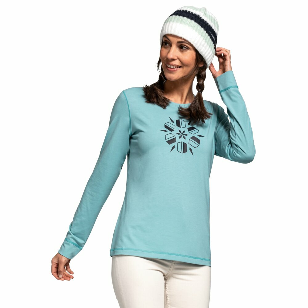 【Schoffel】女排汗快乾機能長袖上衣 / 22SL10-13289-[淺藍]
