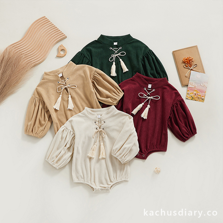 Baby corduroy bodysuit