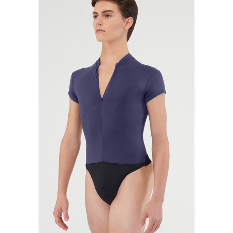 法國 WearMoi【WM-OBERON 男生短袖拉鍊舞衣】