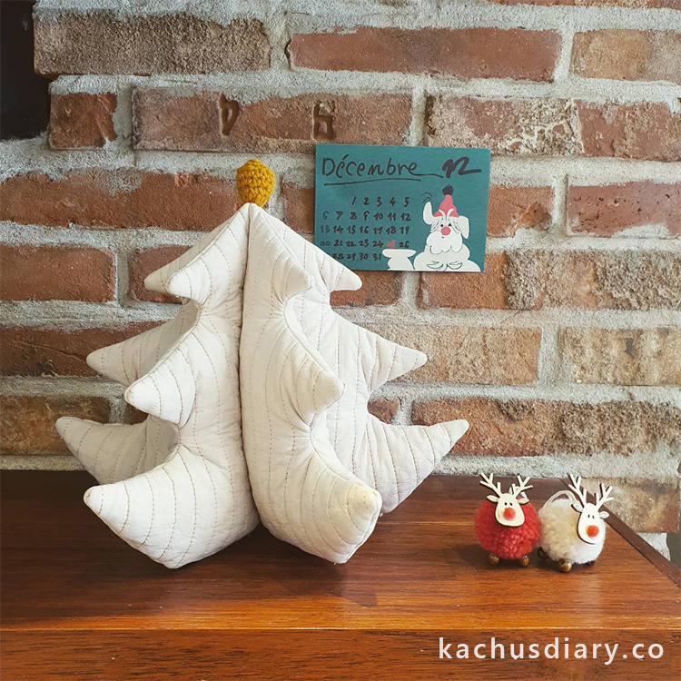Korea cotton christmas tree