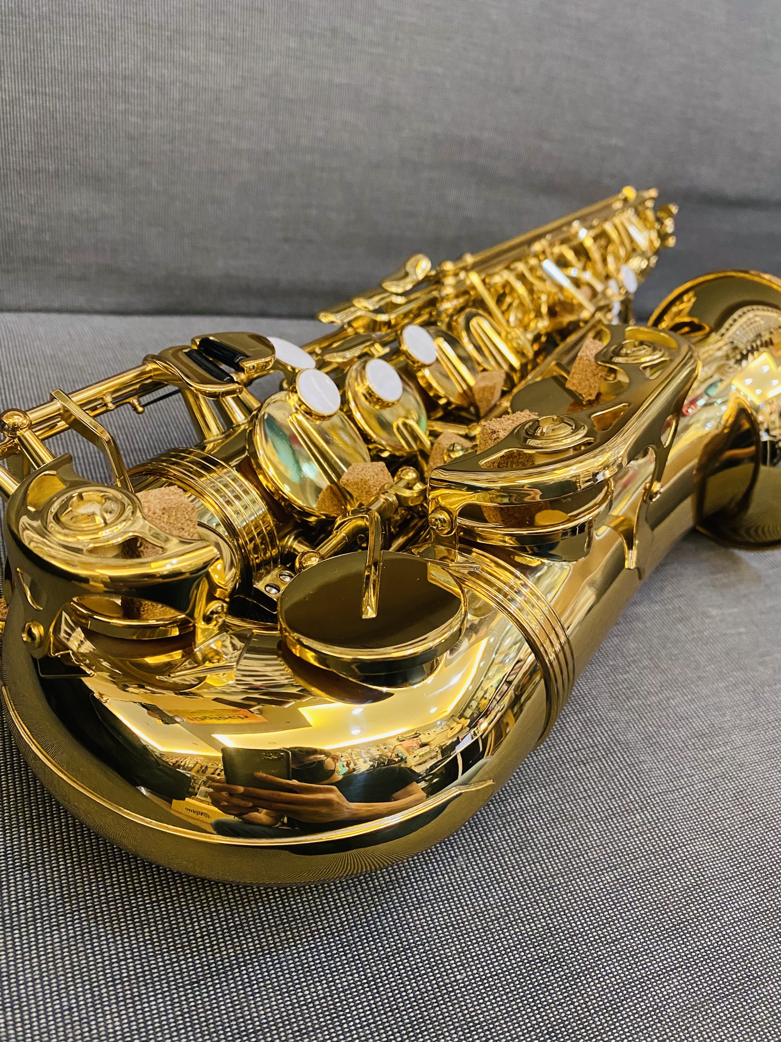 中音薩克斯風 Alto Saxophone Alpine AAS712KK 金漆黃銅材質 帶高音F#鍵 台灣製 第 6 張圖片｜三峽銅管 / 管樂