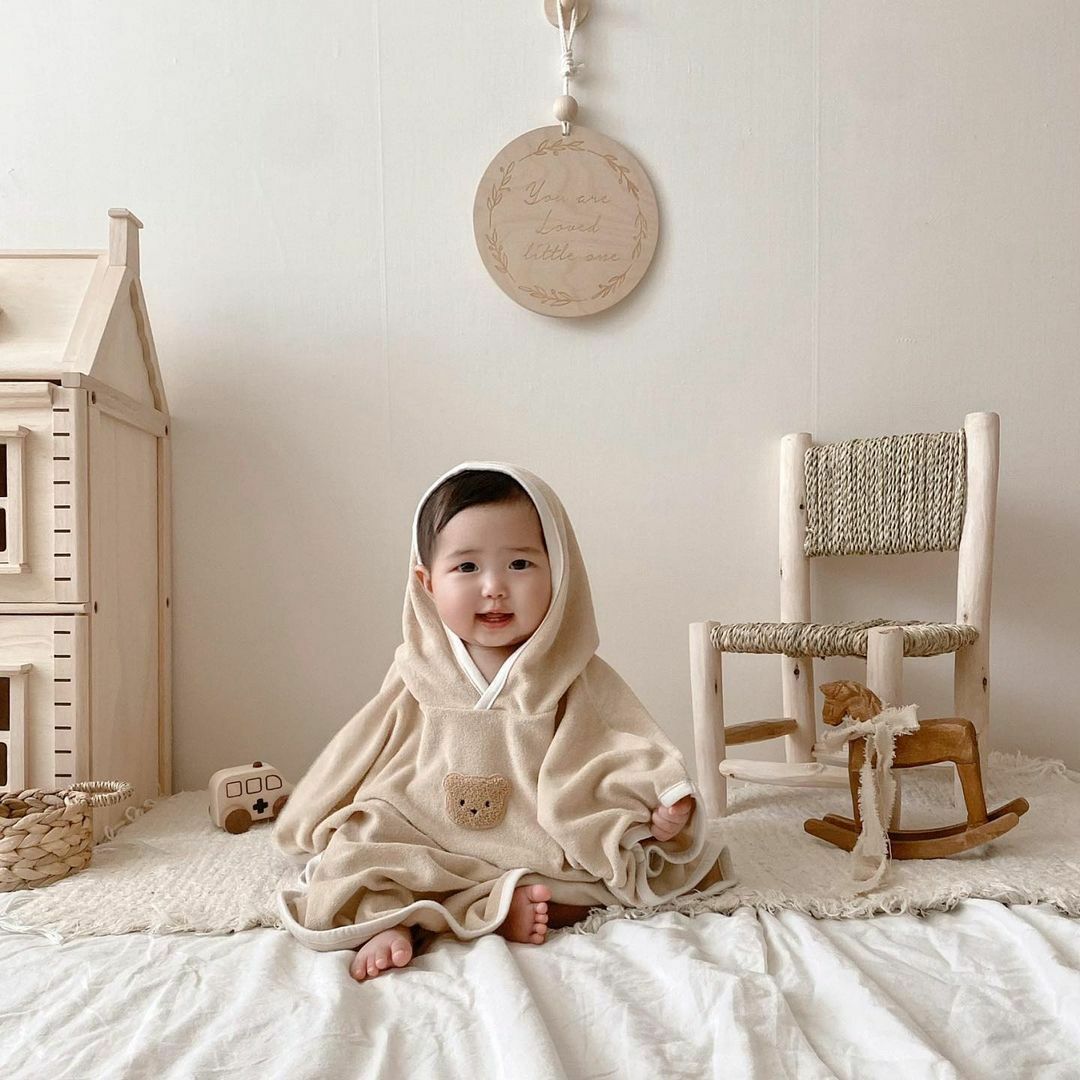 冬天必備斗篷浴巾