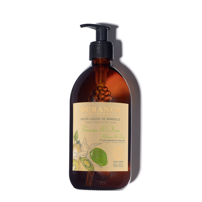 DURANCE朵昂思 精油馬賽液態皂(500ml)-馬鞭草奇異果