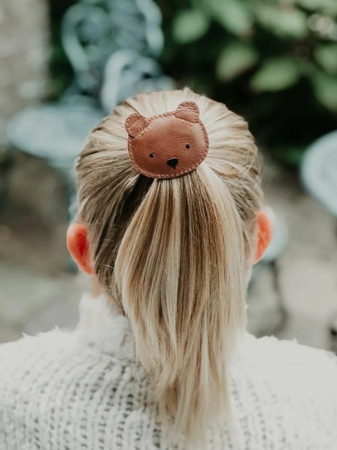 DONSJE 小熊皮革髮圈 JOSY EXCLUSIVE HAIR TIE- Bear
