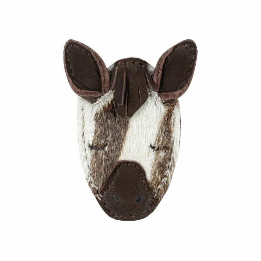 DONSJE 斑馬皮革髮夾 JOSY EXCLUSIVE HAIRCLIP - Zebra