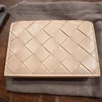 [S] BOTTEGA 593115VCPP39908 PORTA CARD INTREC.15 NAP 19/NAP 19, CIP-GOLD, 8091370108 (SBV16)