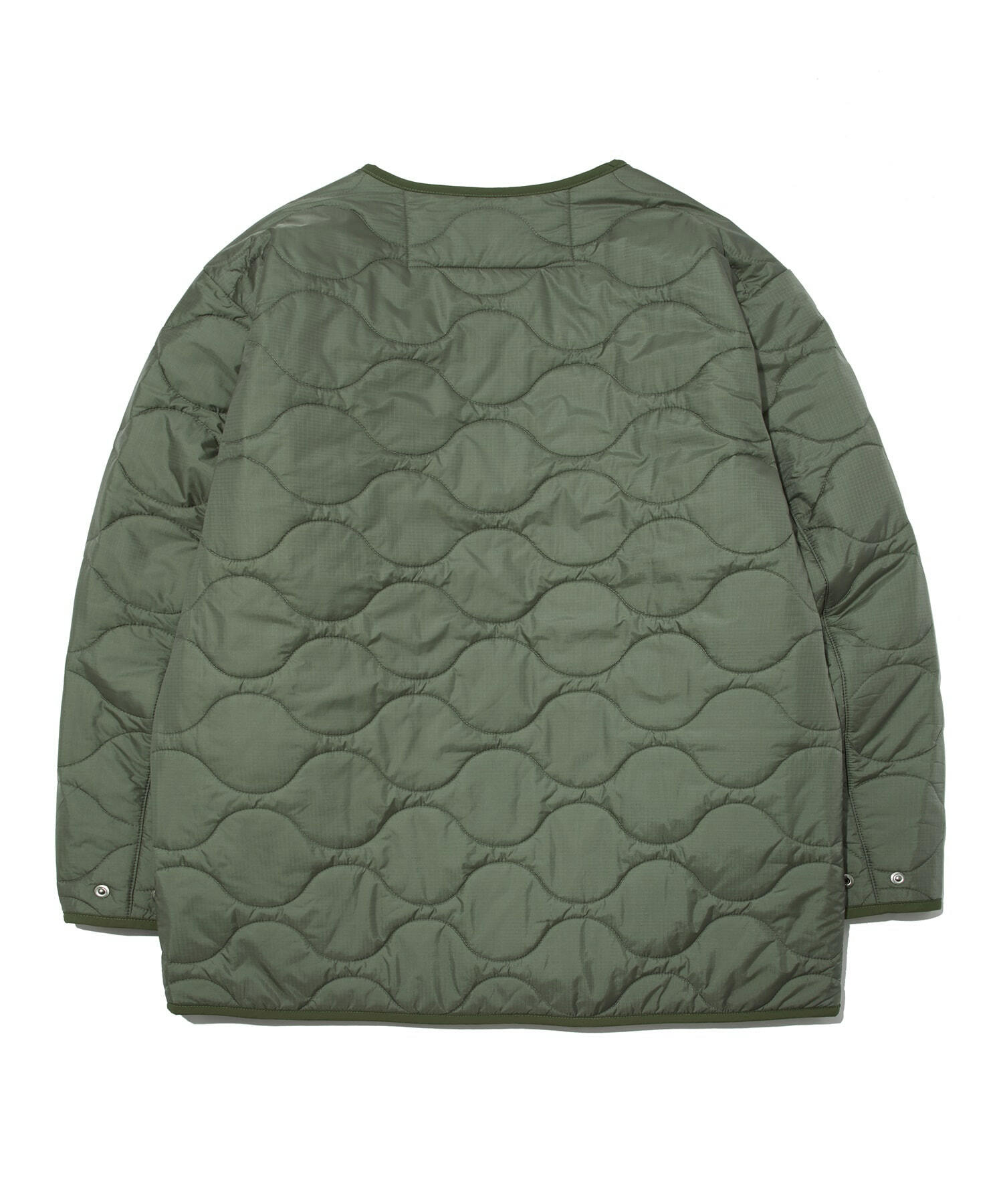 COVERNAT 絎縫無領 夾克 外套 橄欖色