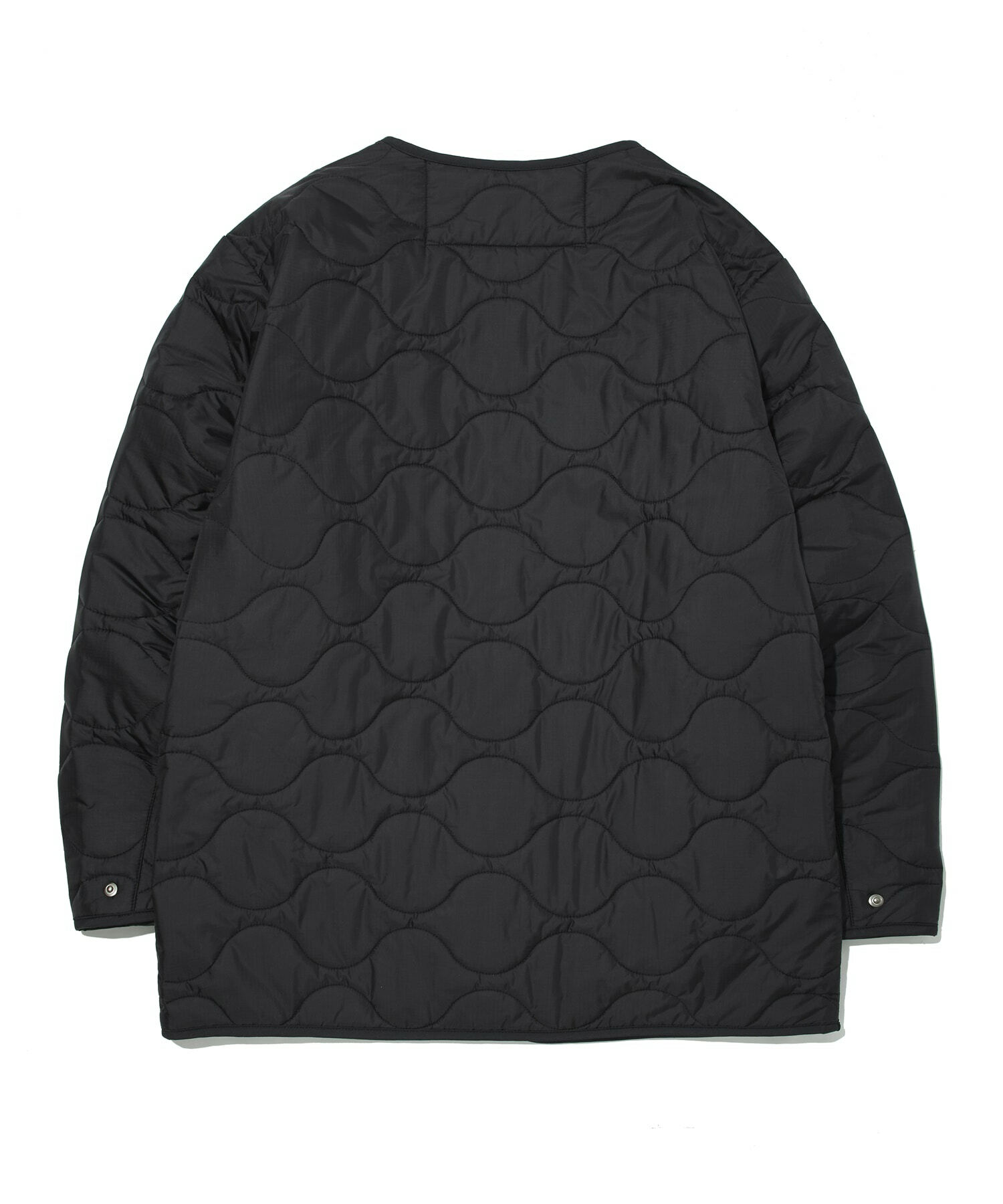 COVERNAT 絎縫無領 夾克 外套 黑色