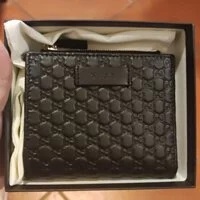 [S] GUCCI WOMAN ONE BUTTON FLAP WALLET, 510318 (SGC23)