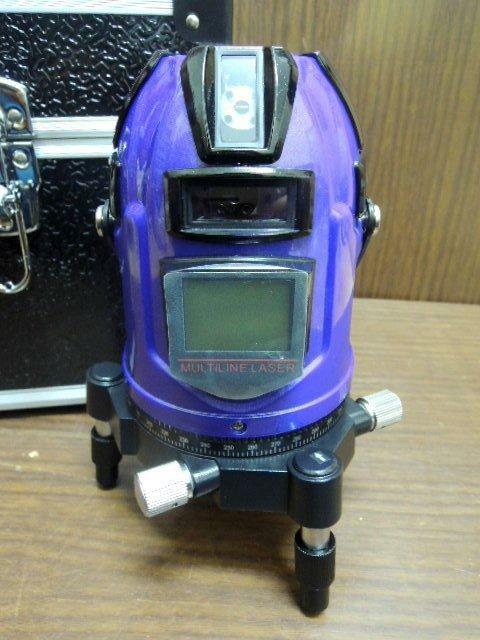 ＊中崙五金【附發票】高亮度 4V4H 電子式自動整平 四倍光 八點雷射 最新專利液晶顯示LCD機種(可坡度AG885)