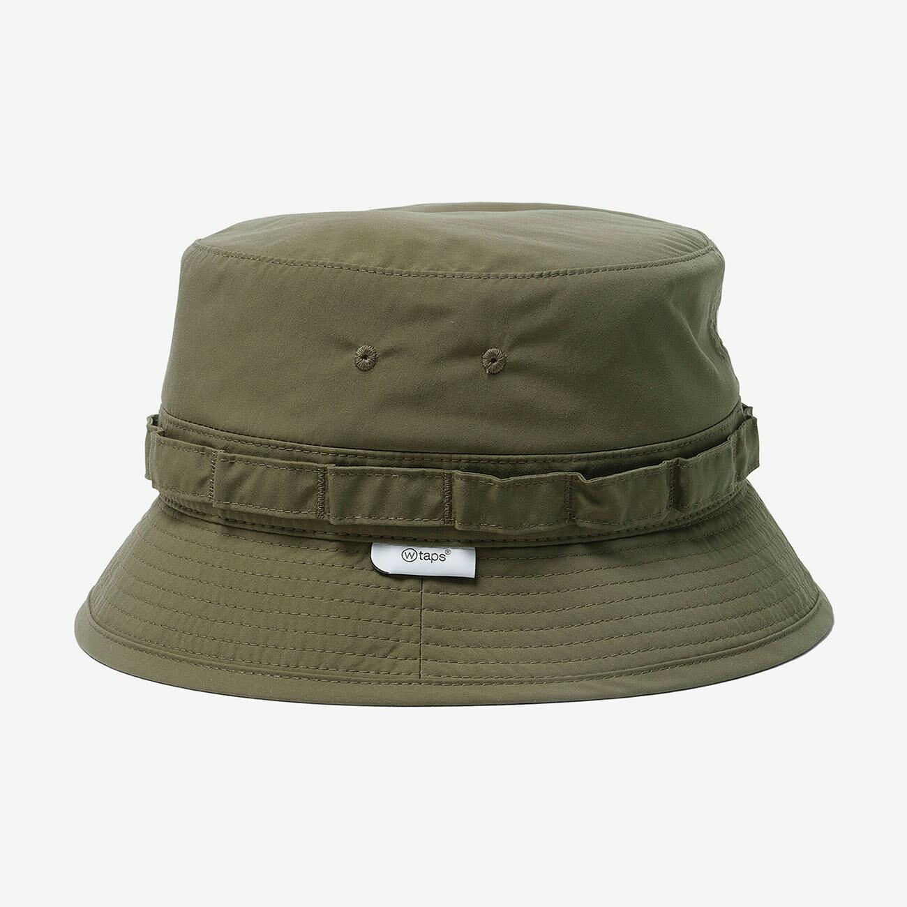帽子 WTAPS 22AW JUNGLE 02 HAT 222HCDT-HT17 2022AW WTAPS JUNGLE 02 HAT POLY WEATHER 座標 漁夫帽 現貨