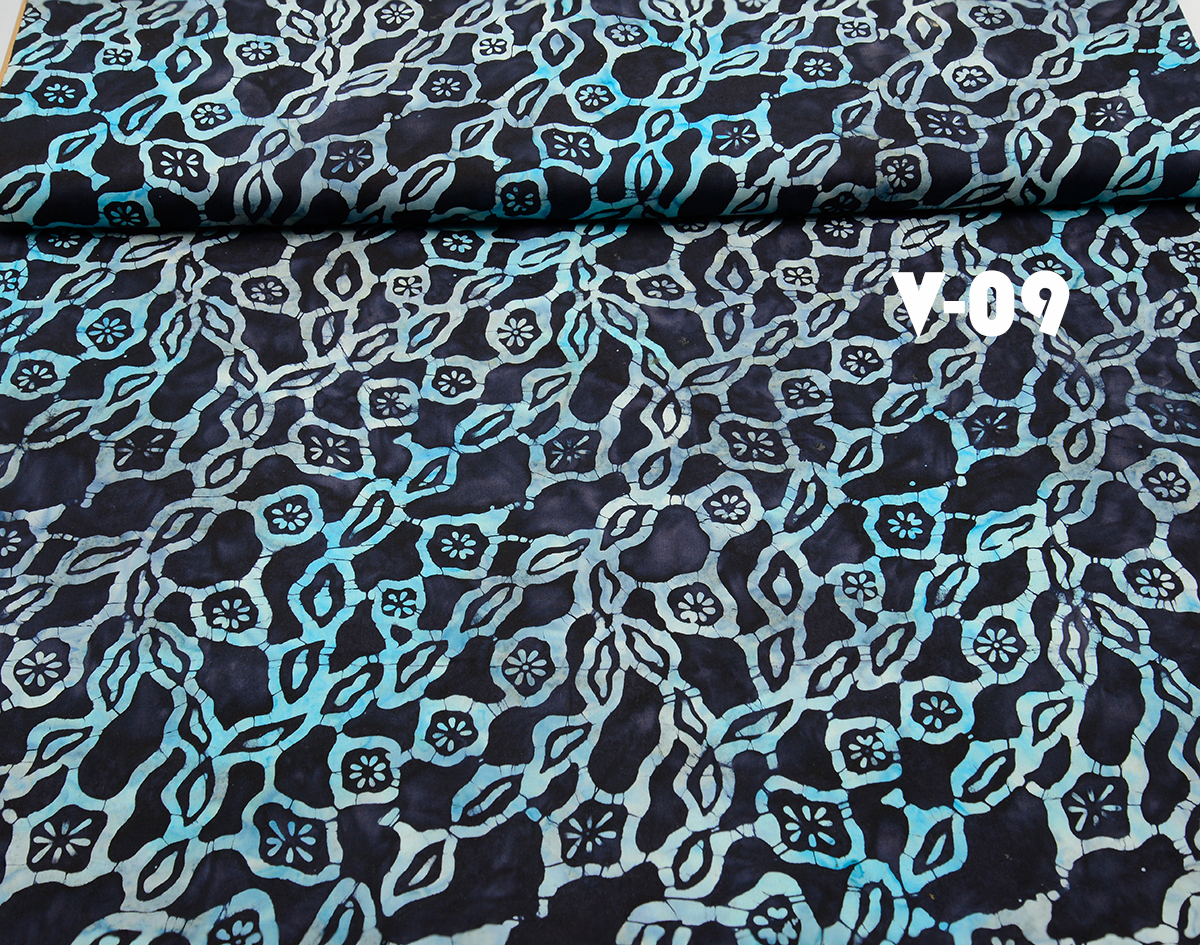 蠟染布(1尺)有5色可選購