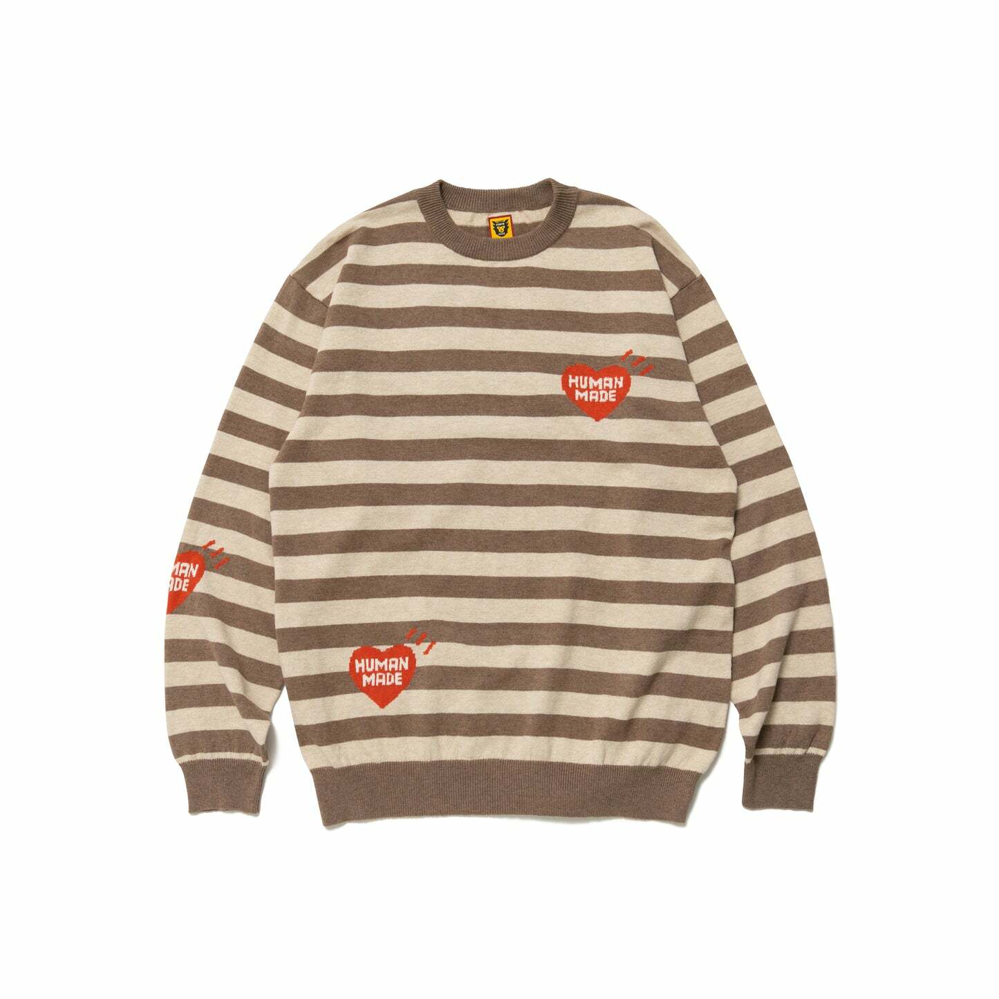 2022AW HUMAN MADE STRIPED KNIT SWEATER 愛心 毛衣 條紋 現貨