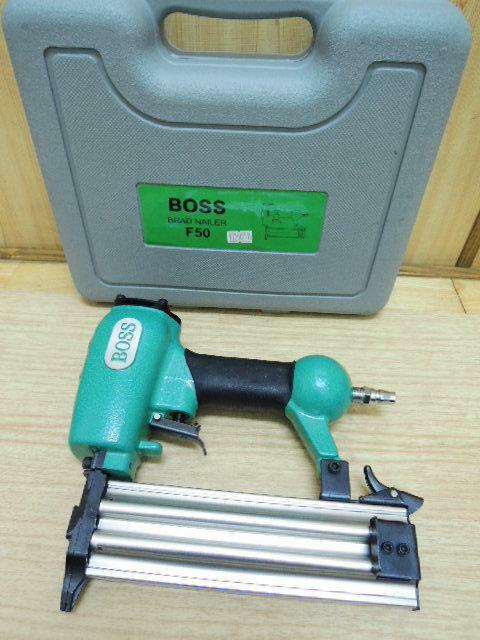 ＊中崙五金【附發票】BOSS TOPONE 專業 氣釘槍 空氣釘槍 氣動釘槍 裝潢釘槍 木工釘槍 F50