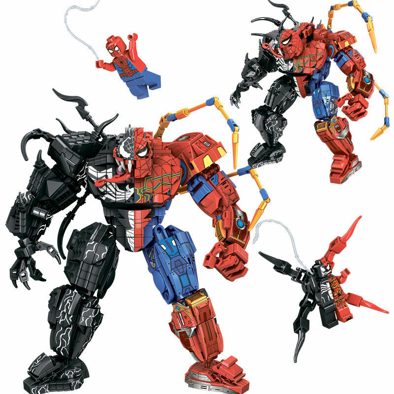 Venom Spider Marvel Buildings Set