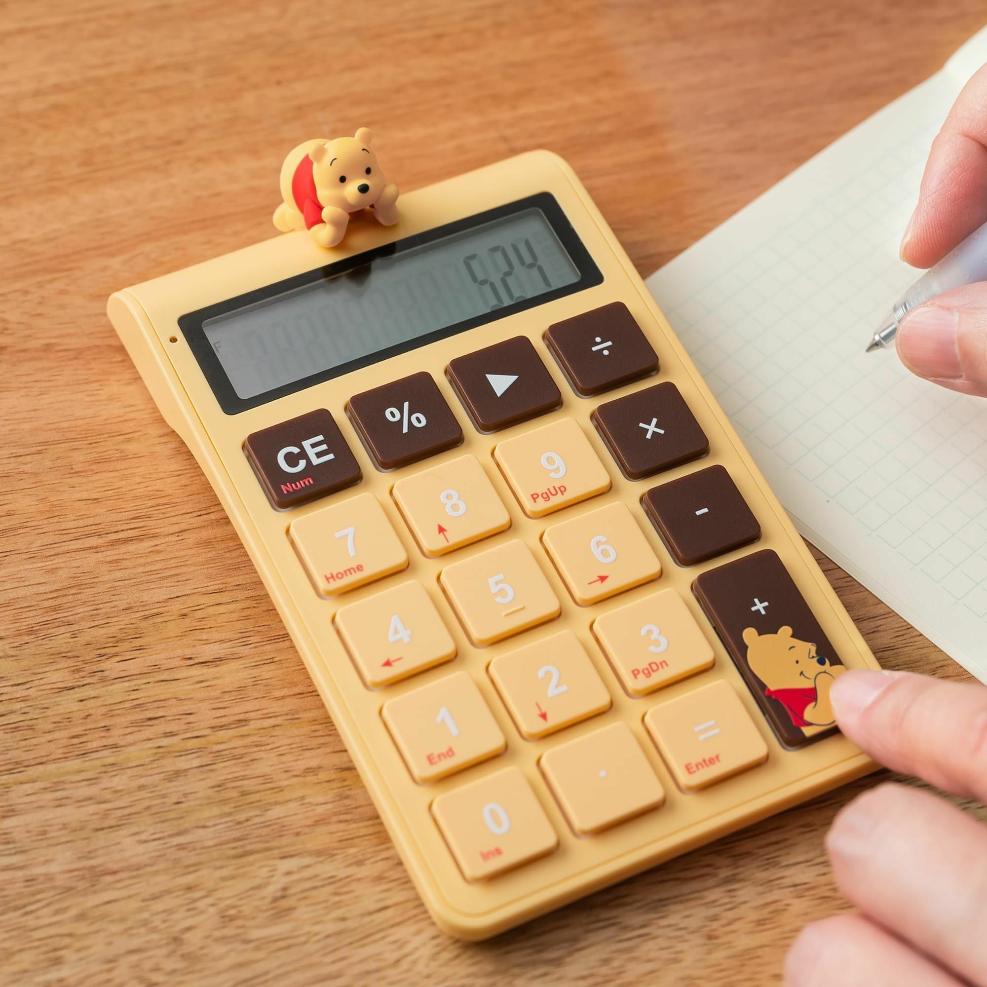 台灣直送|infoThink 小熊維尼系列數字鍵盤計算機