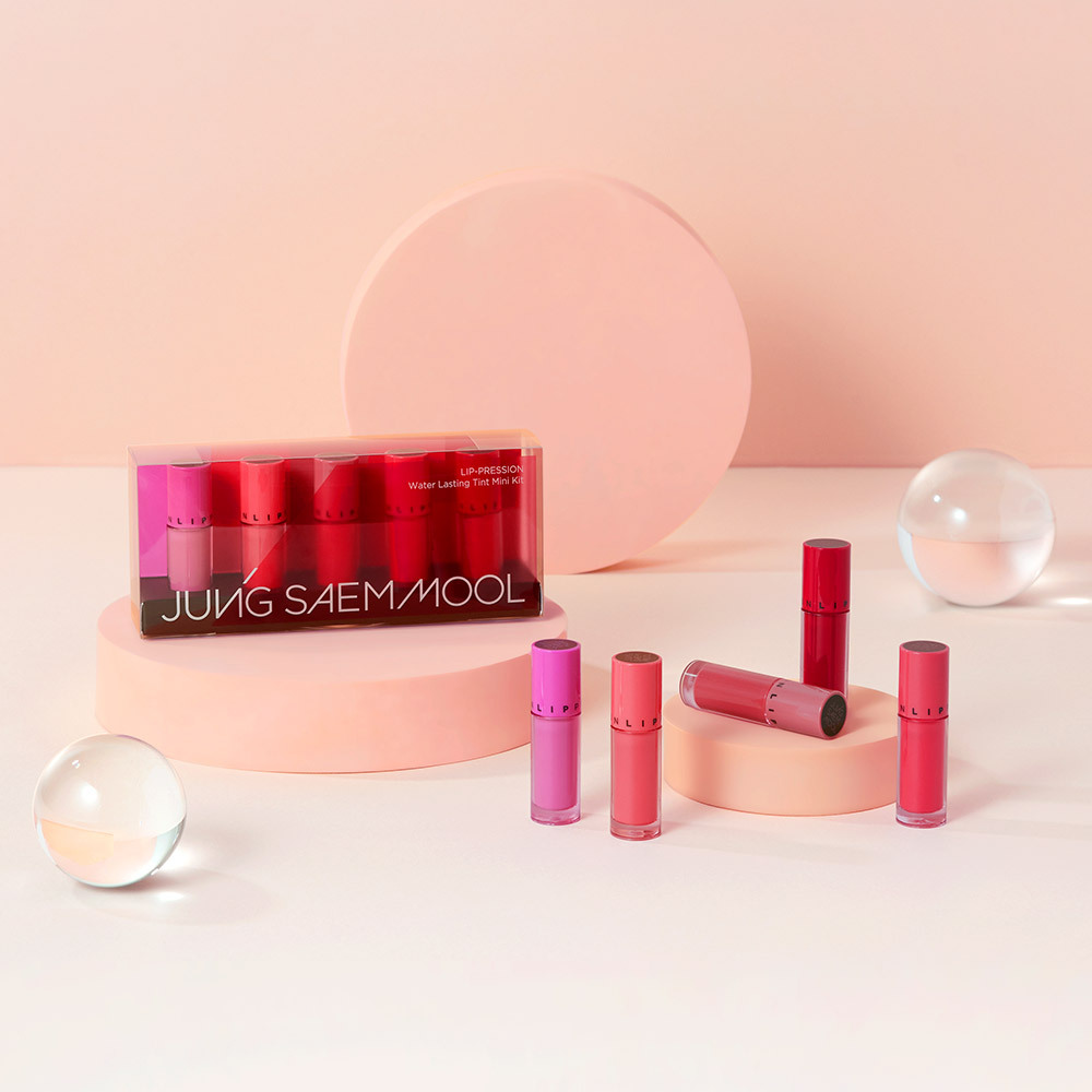 JUNGSAEMMOOL LIP-PRESSION Water lasting Tint Mini Kit