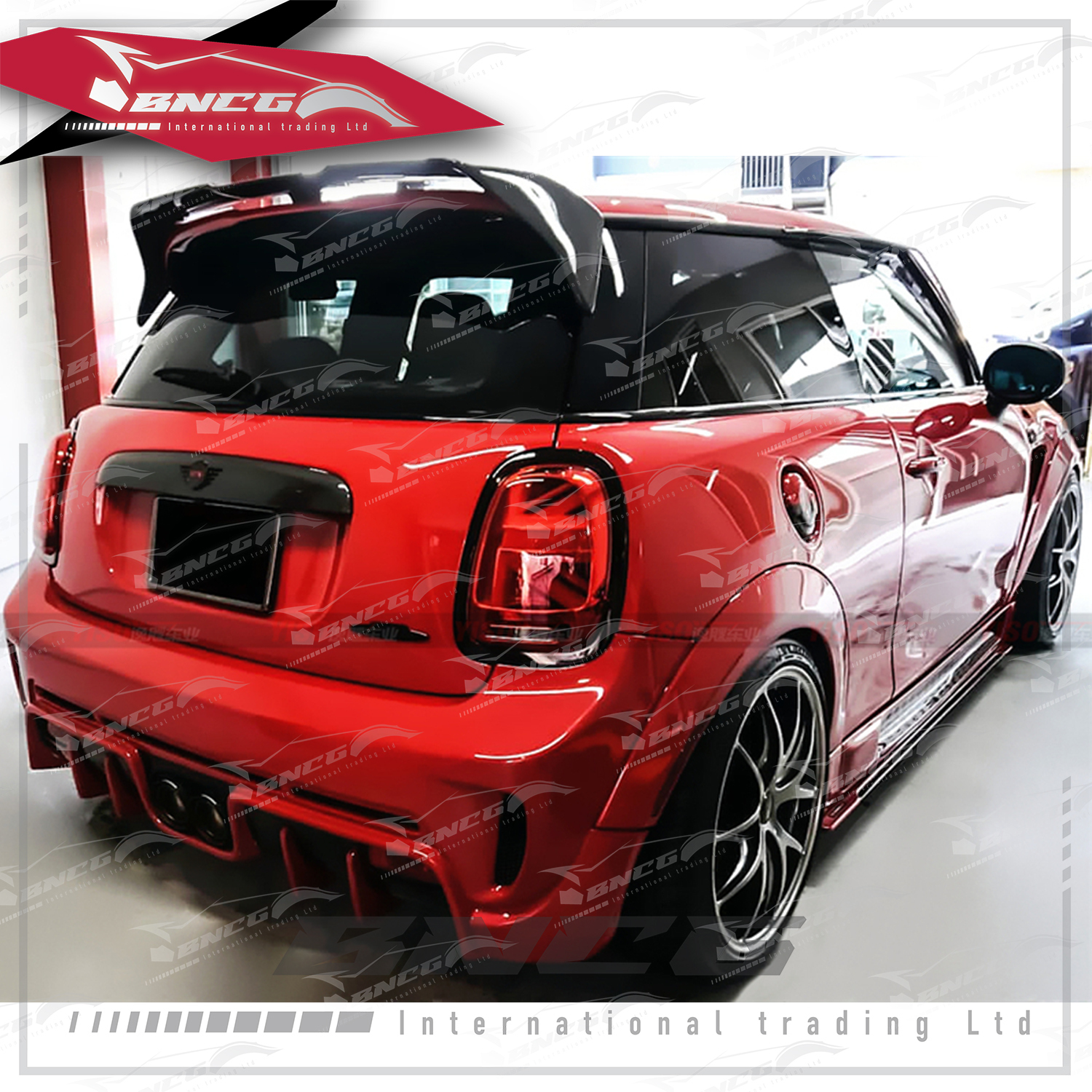 寶馬 Mini F55 F56 F57 JCW 改裝 卡夢 碳纖維 外觀件 空力套件 AG款 尾翼 擾流板