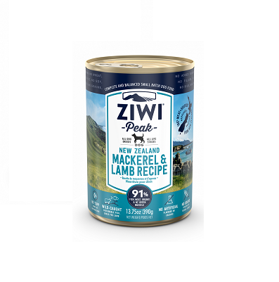 Ziwi Peak 鮮肉狗罐頭 鯖魚配羊肉配方 【12罐】 (網店限定)