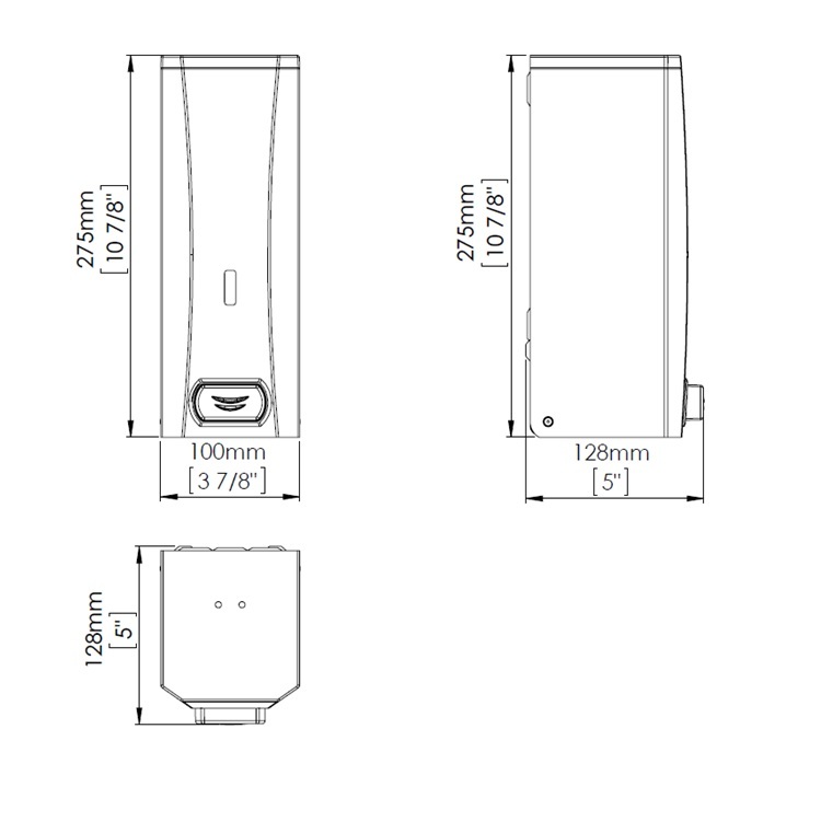 Mediclinics DJ0040CS Soap Dispenser with push button 1.5L