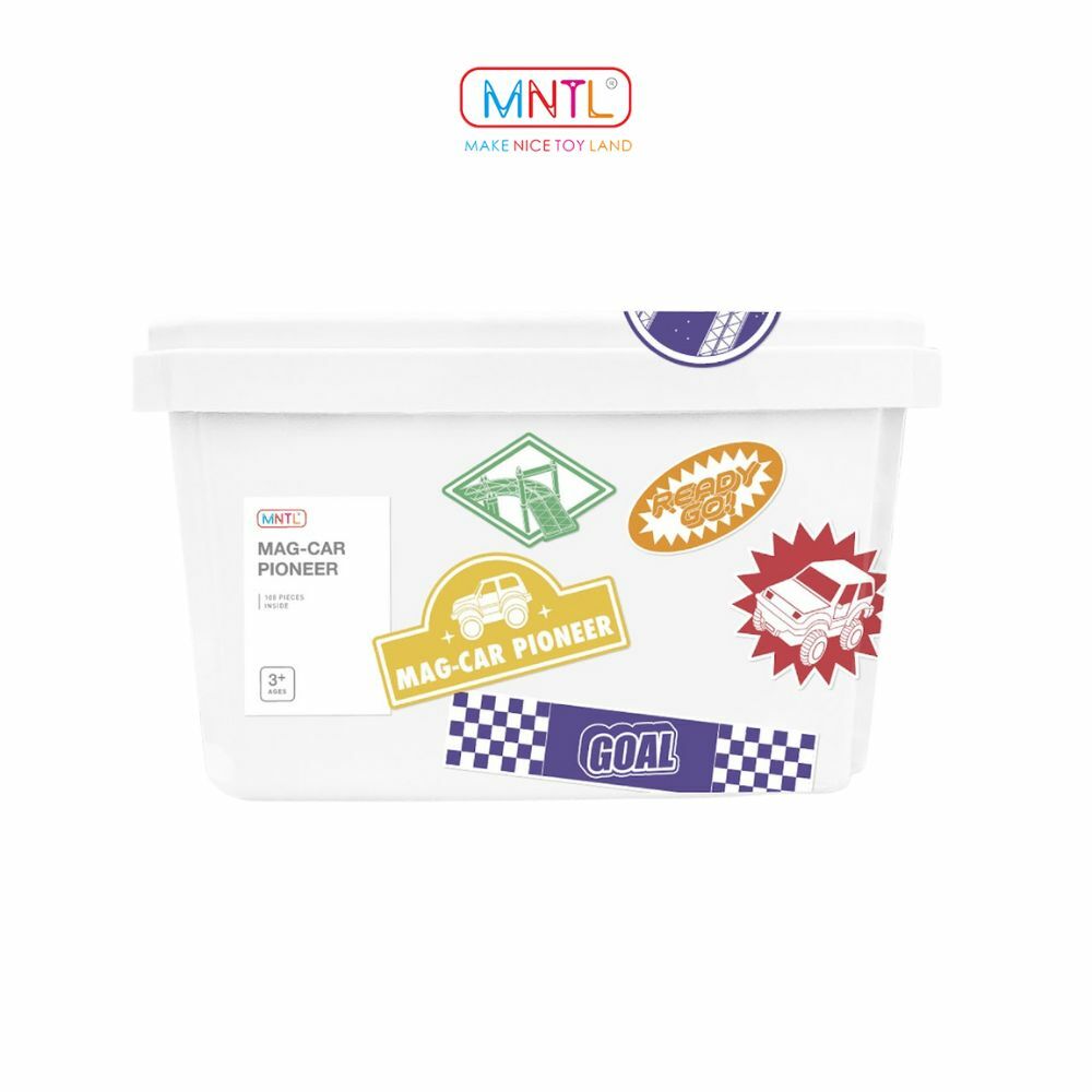 MNTL 磁力拓荒者組合 - MAG-Car Pioneer 108pcs