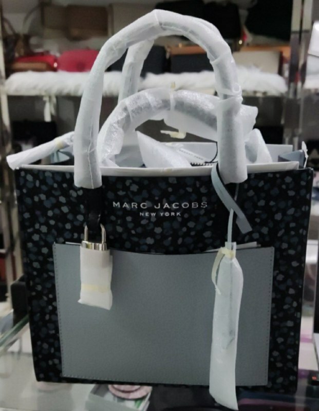 [S] MARC JACOBS BLUE MIRAGE MULTI MINI GRIND BAG, 191267931333 (SMJ59)