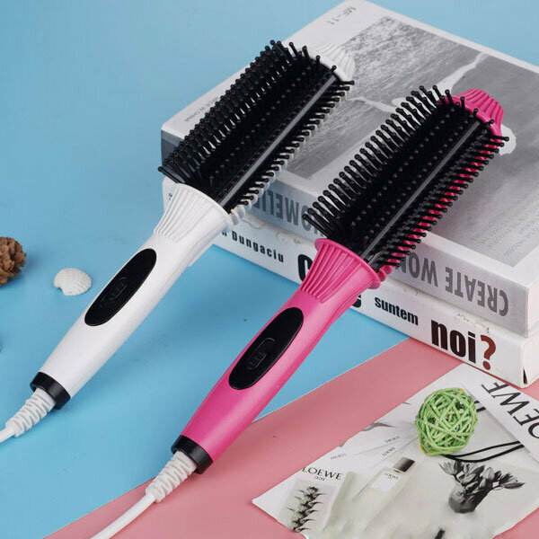 日本TSK 負離子造型兩用卷髮直髮梳 (P2740)