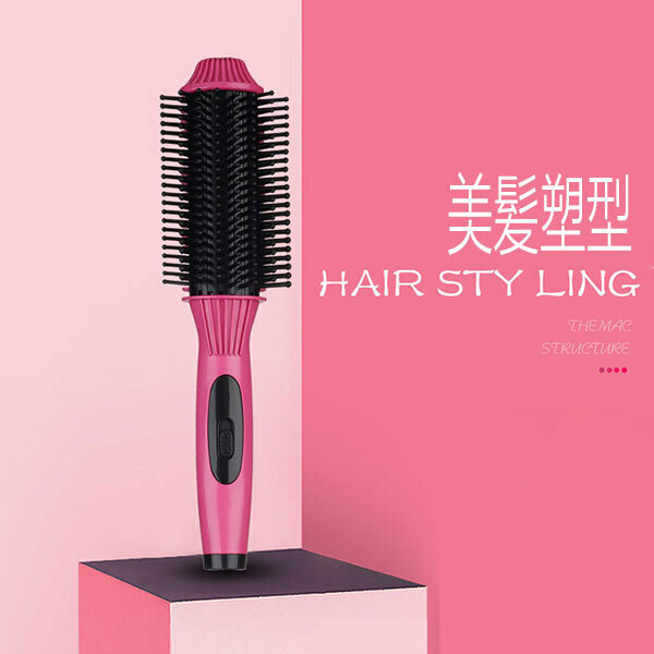 日本TSK 負離子造型兩用卷髮直髮梳 (P2740)